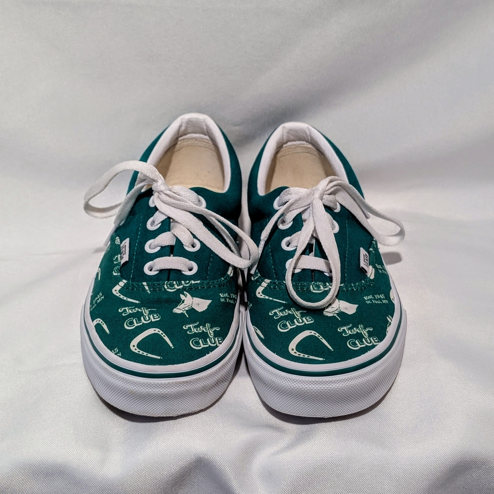 VANS x TURF CLUB Green Shoes EUC - Picture 15 of 16